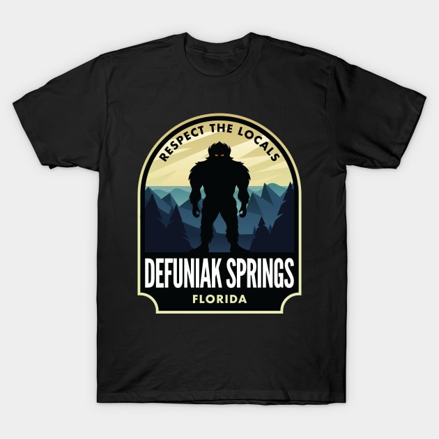 Defuniak Springs Florida T-Shirt by HalpinDesign